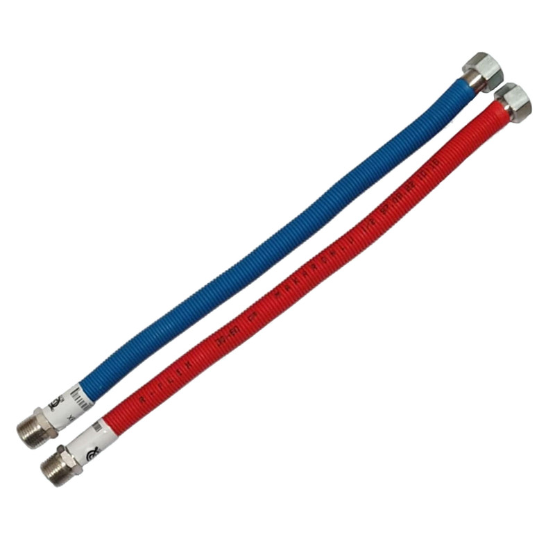 شلنگ فلکسیبل روکشدار پکیجی 3/4 اینچ 30 به 60 سانتی متر R-Flex