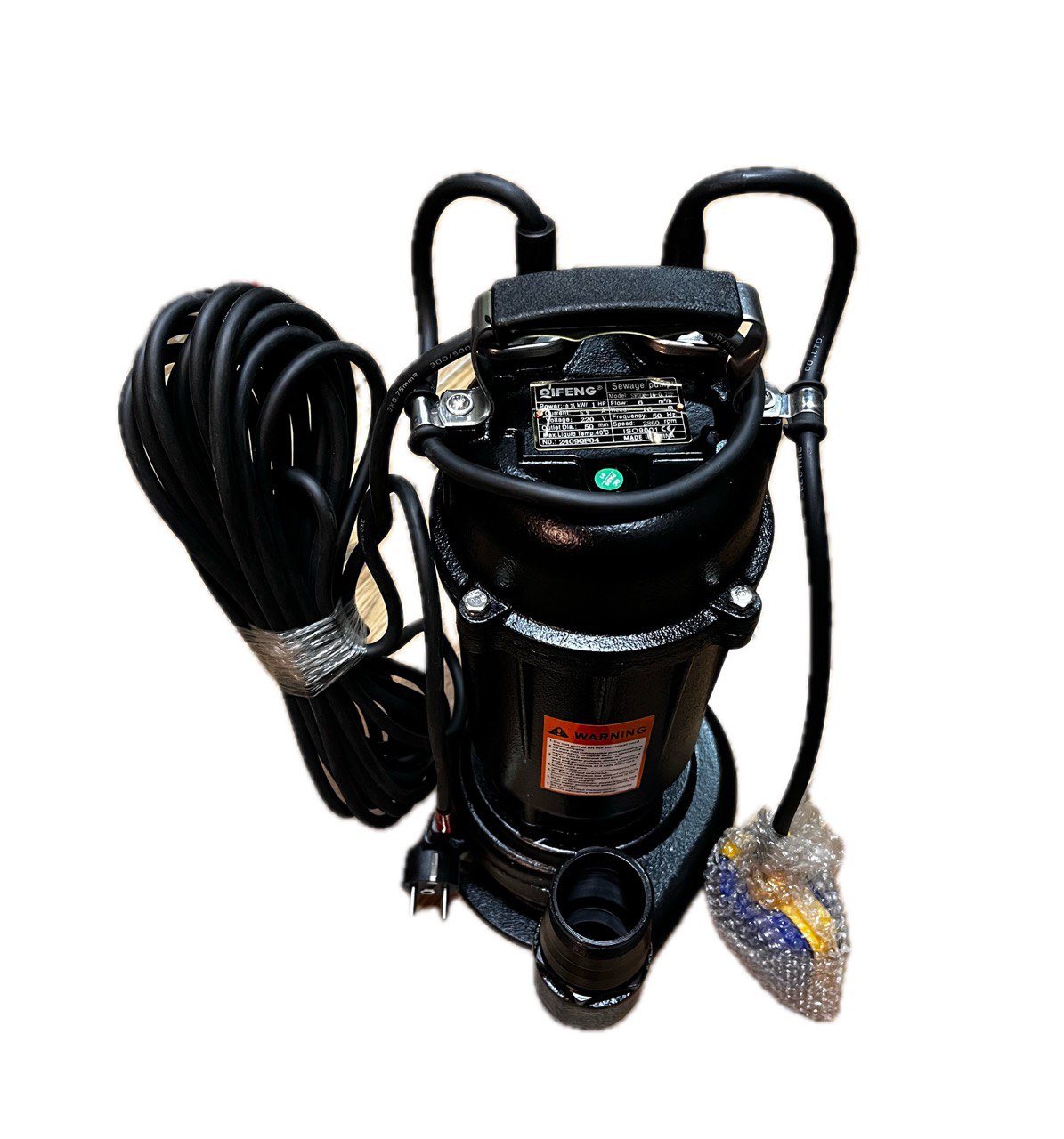 لجن کش 2 اینچ 16 متری فلوتردار تکفاز QIFEING مدل SWQD6-16-0.75F