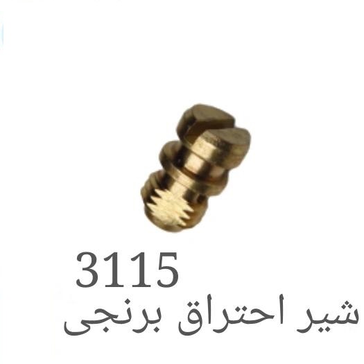 شیر احتراق آهسته ریگلاتور آب آبگرمکن بوتان برنجی 3115