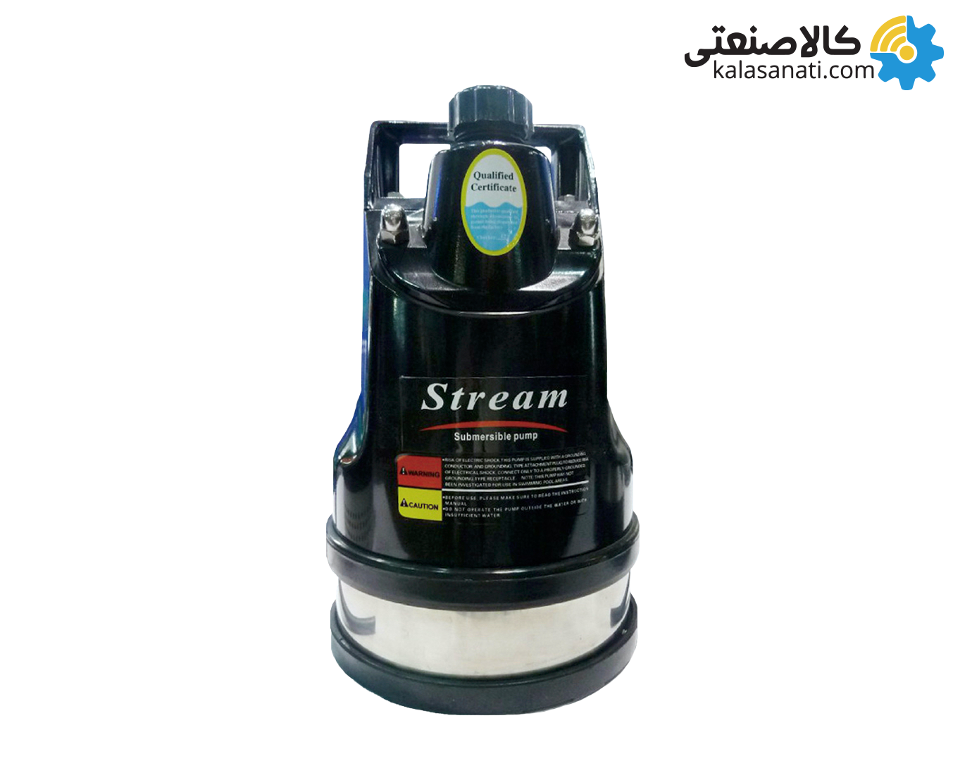 کفکش وارداتی استریم 20 متری یک اینچ فلوتردار تکفاز بدنه استیل مدل SPK-450B